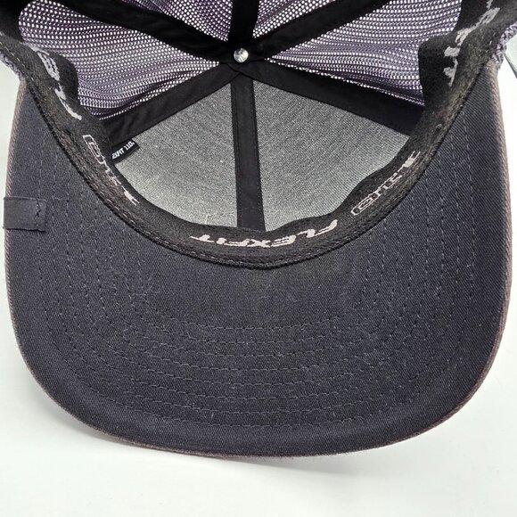 Travis Mathew Gray Snapback Trucker Hat Casual Adjustable Outdoors Work Wear - Picture 7 of 9